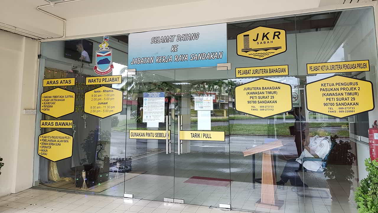 jabatan kerja raya sandakan