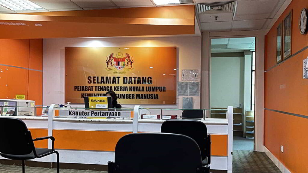 jabatan tenaga kerja kuala lumpur